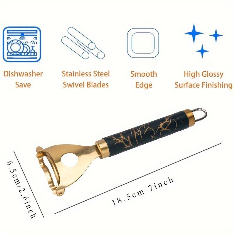 Stainless Steel Corn Peeler - Kitchen Corn Scraper Cutter, Corn Shelling Tool, Reusable Corn Cob Peeler with Thresher, Efficient Peeling, Durable Thresher, Fruit and Vegetable Tools Cooking Tools Kitchen Accessories