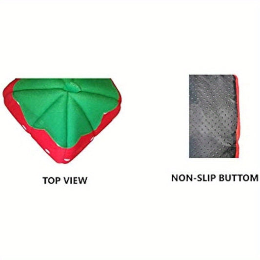 New Fashionable Strawberry Pet Bed for Small Animals - Guinea Pig Rabbit Bunny Hamster Kitten 10 inch