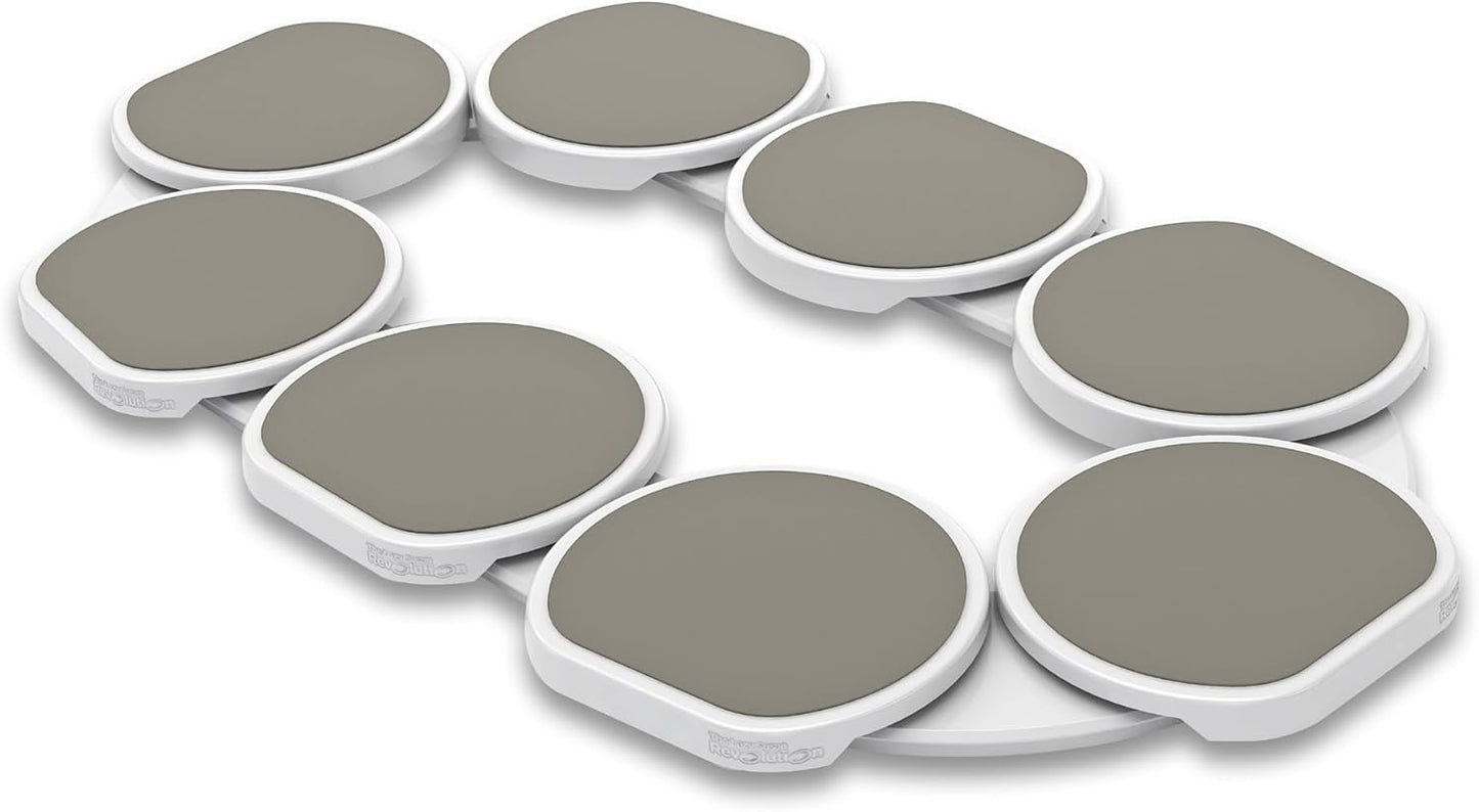 The Lazy Susan Revolution - The First Patented Lazy Susan Turntable Expandable for Rectangular & Oblong Tables - Kitchen & Dining Tables - Great Gift! Parties & Gatherings