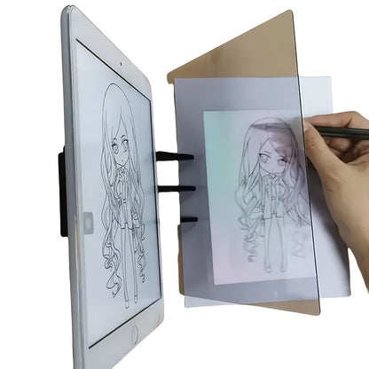Creative Sketching And Painting Tool Kit with Projection Pad - Compatible with Mobile Phones And Tablets, Perfect for Artists And Enthusiasts